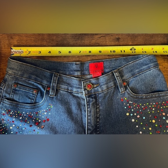 V Cristina rainbow ‘Diamond’ jeans - Picture 4 of 6